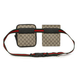 Gucci GG Supreme Monogram Web Belt Bag