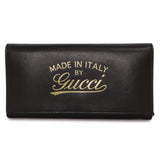 Gucci Black Smooth Calfskin Swing Continental Wallet