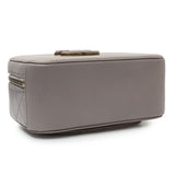 Chanel Taupe Calfskin Coco Curve Vanity Case Handbags Chanel