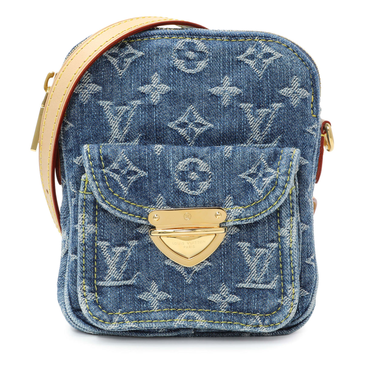 Louis Vuitton Denim Fairfax Pochette Handbags Louis Vuitton