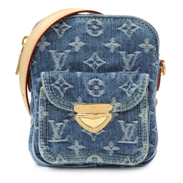 Louis Vuitton Denim Fairfax Pochette Handbags Louis Vuitton