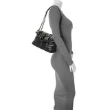 Saint Laurent Black Lambskin Small Loulou Puffer Handbags Saint Laurent