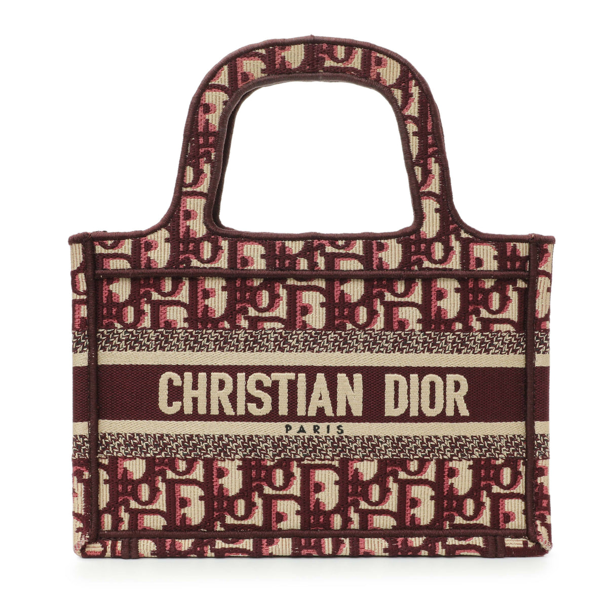Christian Dior Oblique Mini Book Tote Handbags Christian Dior