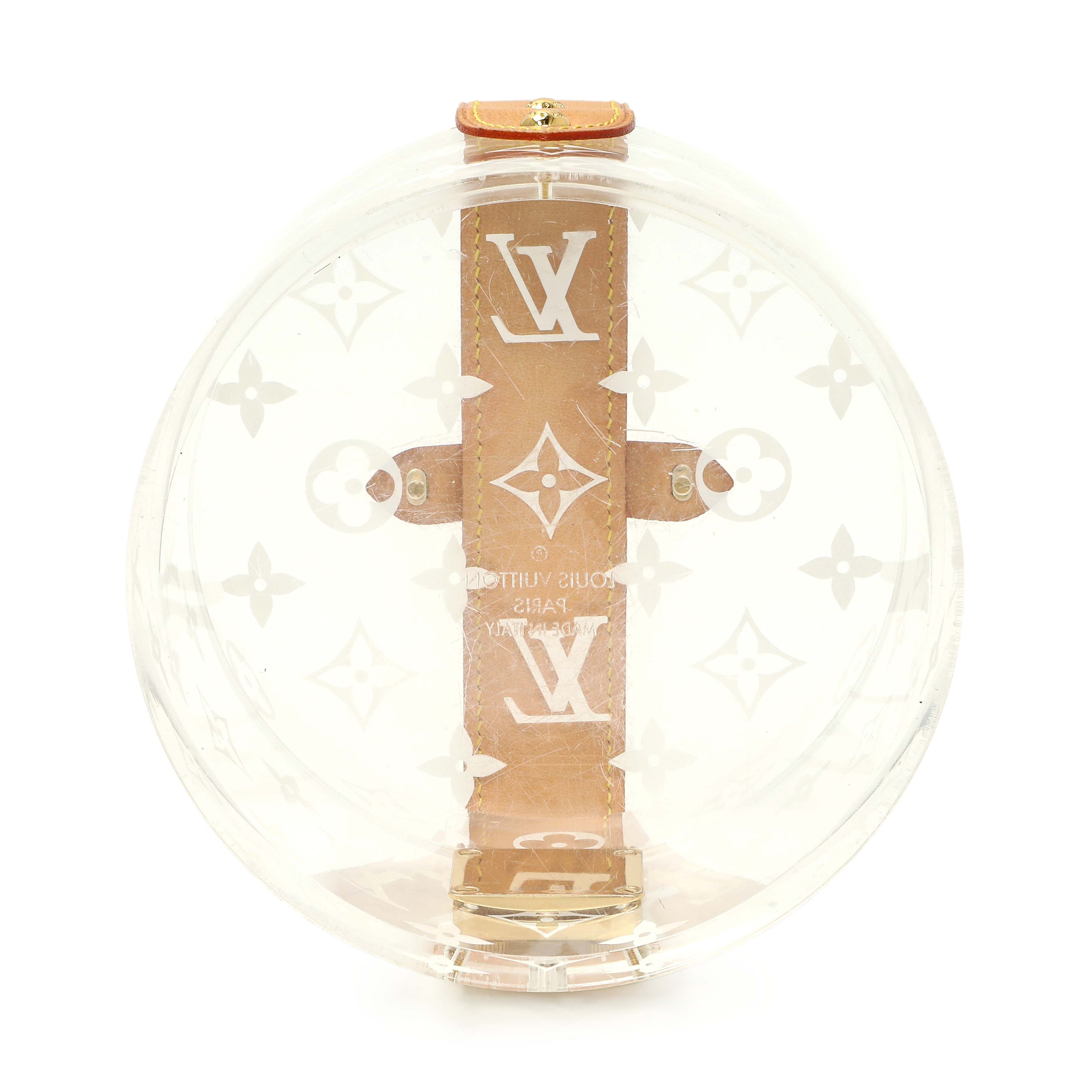 LOUIS VUITTON　 モノグラム　ボワット　スコット　クリア　ホワイト Louis Vuitton Scott Box – Modaselle