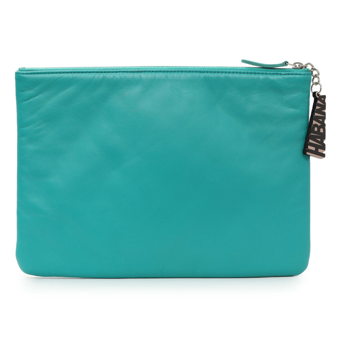 Chanel Teal Lambskin Cuba La Habana Medium O-Case Handbags Chanel