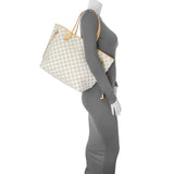 Louis Vuitton Damier Azur Neverfull MM Handbags Louis Vuitton