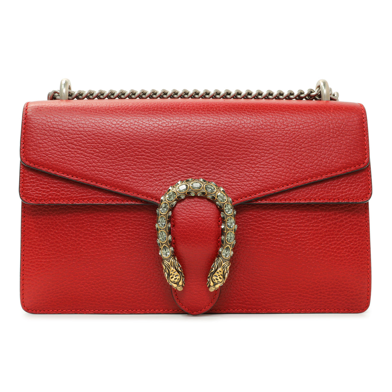 Gucci Red Calfskin Small Dionysus Shoulder Bag – Modaselle