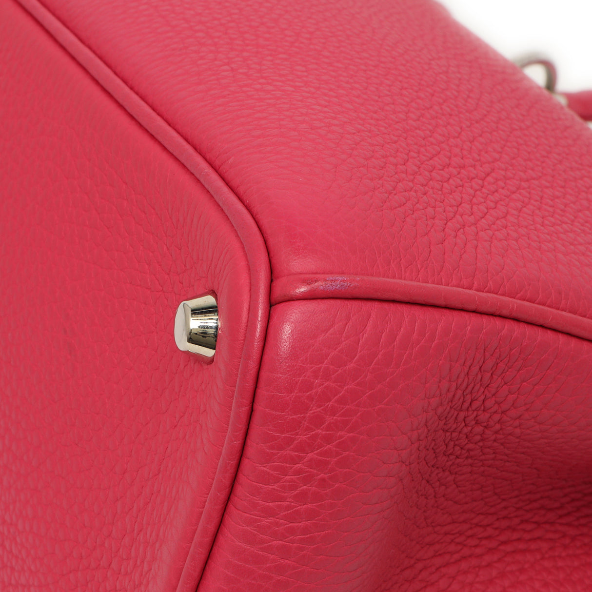 Christian Dior Fuchsia Bullcalf Medium Diorissimo Tote