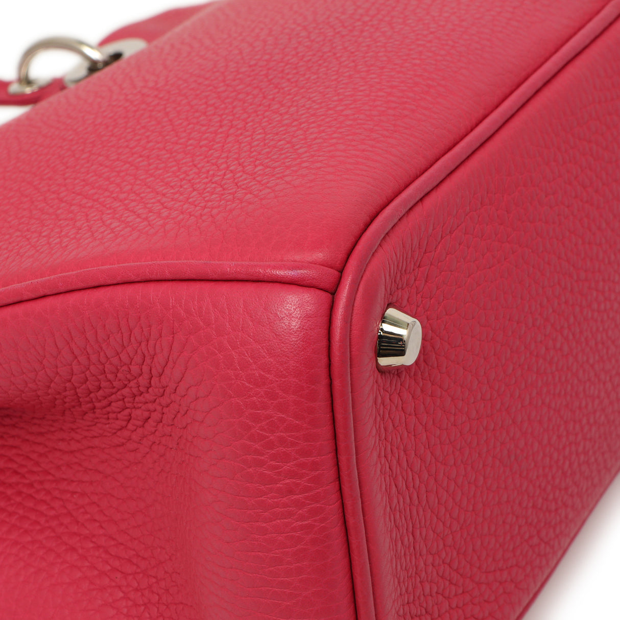 Christian Dior Fuchsia Bullcalf Medium Diorissimo Tote