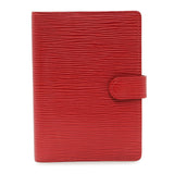 Louis Vuitton Red Epi Small Ring Agenda Cover Accessories Louis Vuitton