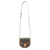 Celine Tan Calfskin Triomphe Mini Besace Handbags Celine