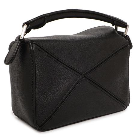 Loewe Black Calfskin Mini Puzzle Bag