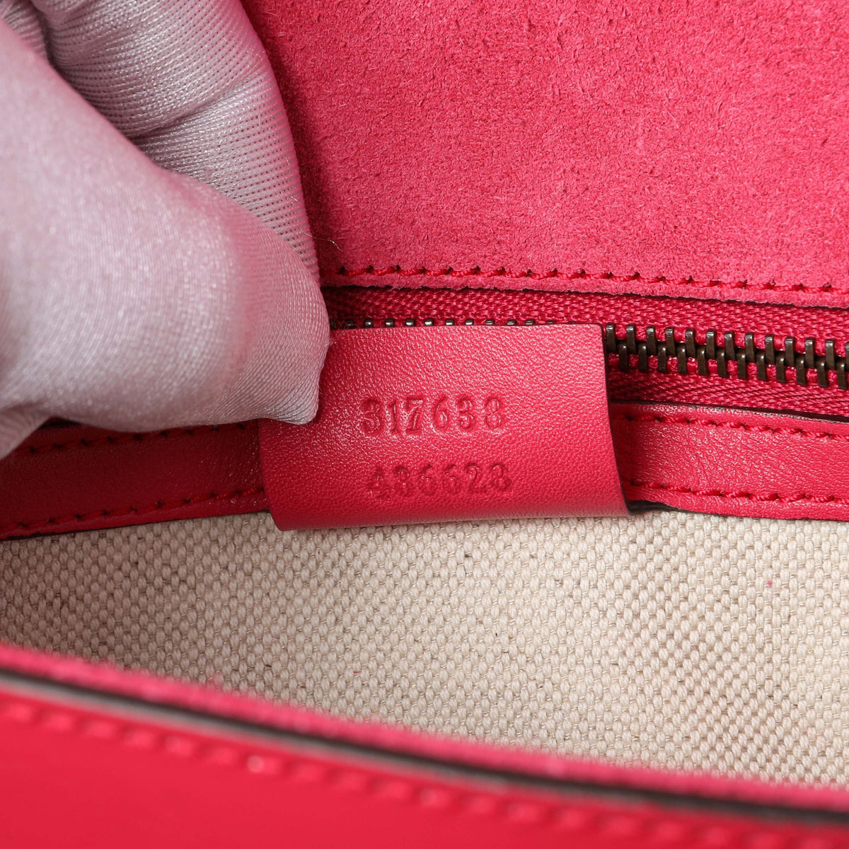 Gucci Pink Patent Large Bright Bit Clutch Handbags Gucci