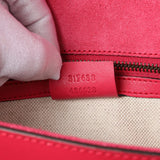 Gucci Pink Patent Large Bright Bit Clutch Handbags Gucci
