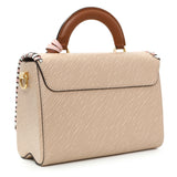 Louis Vuitton Beige Brown Epi Leather Braided Twist MM Top Handle Bag Handbags Louis Vuitton