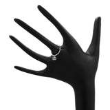 Gucci 18K White Gold GG Running Charm Ring Designer Jewellery Gucci