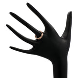 Gucci 18K Rose Gold Icon Heart Band Ring Designer Jewellery Gucci