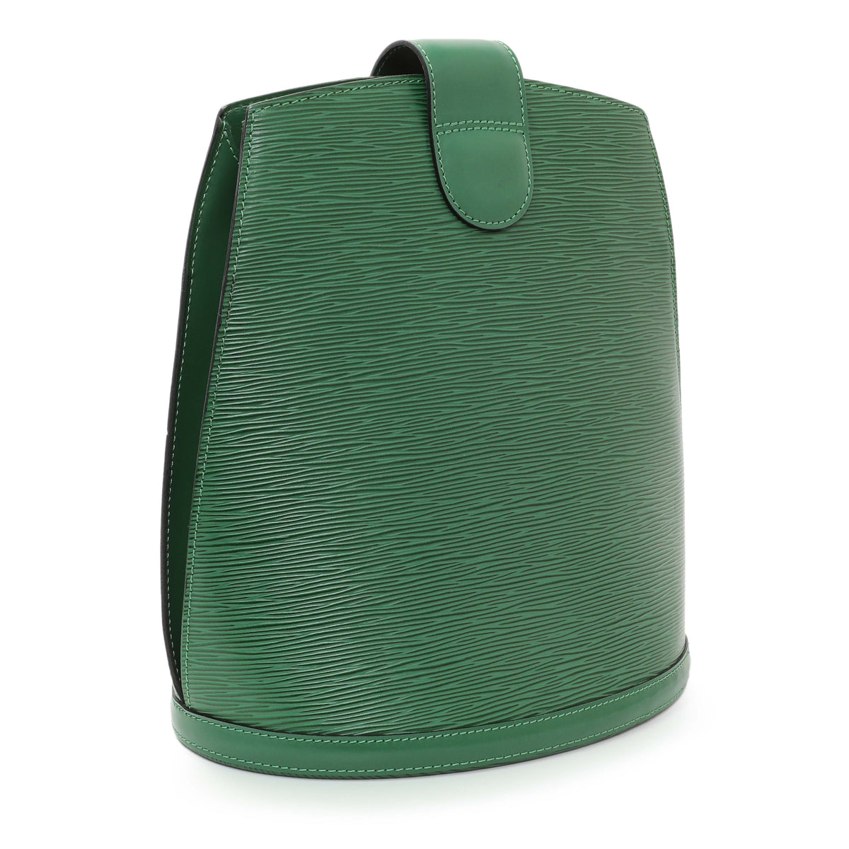 Louis Vuitton Green Epi Cluny Handbags Louis Vuitton