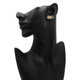 Chanel Crystal Cha-Nel Earrings Designer Jewellery Chanel