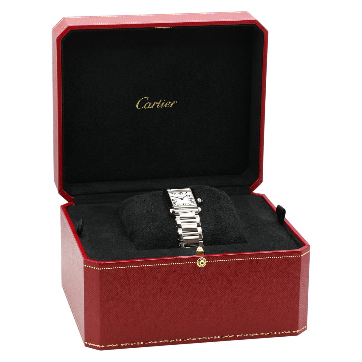 Cartier Stainless Steel Tank Must Small Quartz WSTA0051