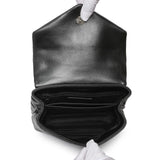 Saint Laurent Black Calfskin Monogram Toy Loulou Crossbody Handbags Saint Laurent