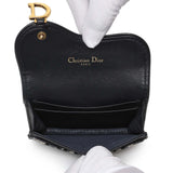 Christian Dior Oblique Saddle Card Holder Accessories Christian Dior