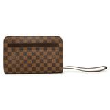 Louis Vuitton Damier Ebene Pochette Saint Louis Clutch