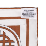 Hermes Silk La Promenade du Matin Double Face Scarf 140 Accessories Hermes