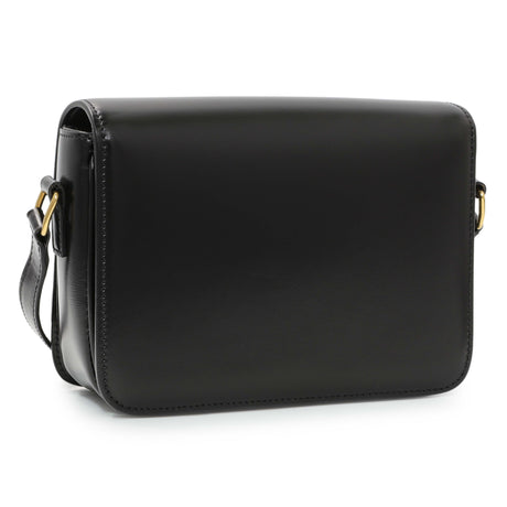 Celine Black Shiny Calfskin Teen Triomphe Handbags Celine