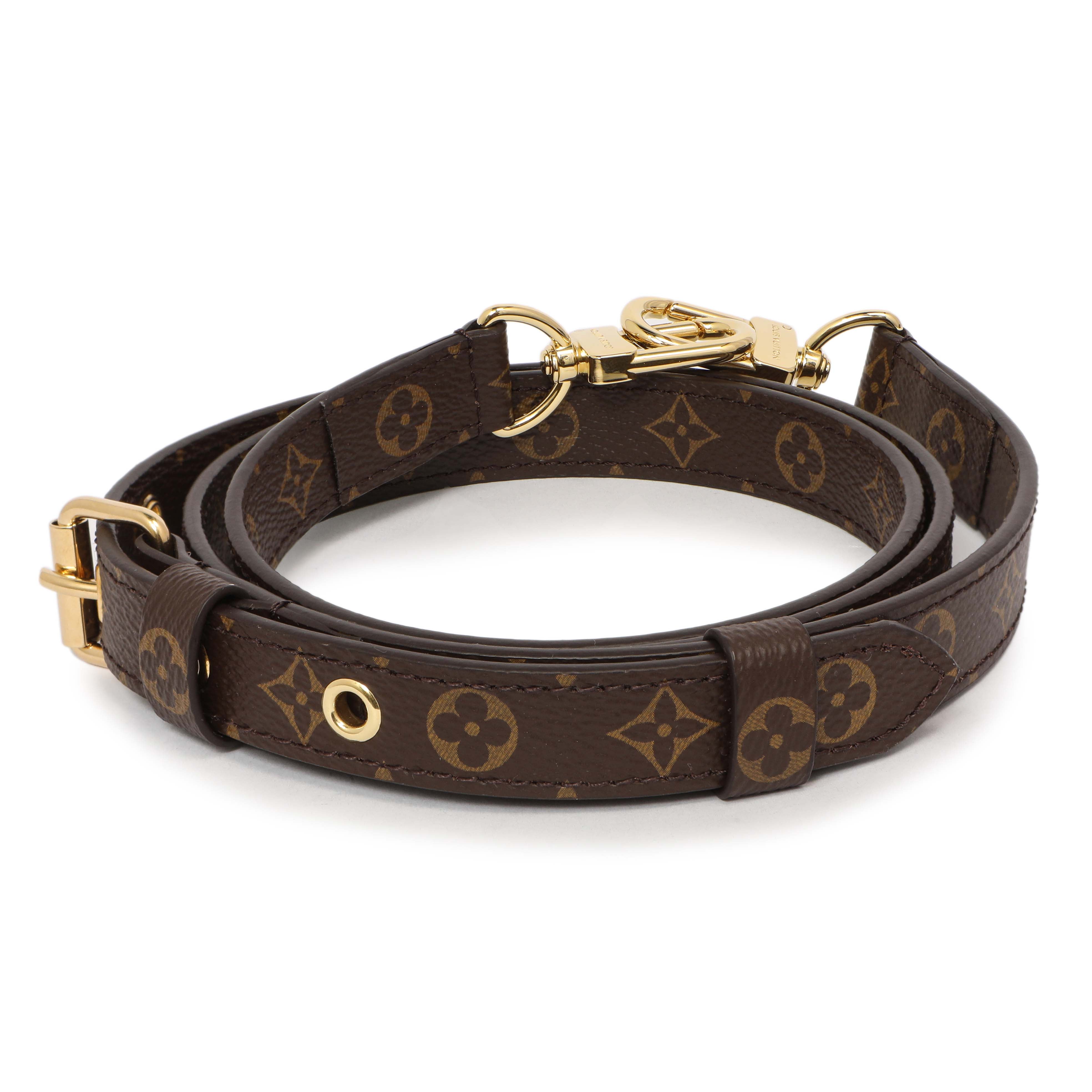 Louis vuitton monogram shoulder strap online