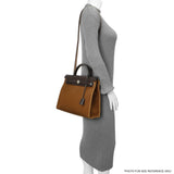 Hermes Ebene Toile Herbag Zip 31