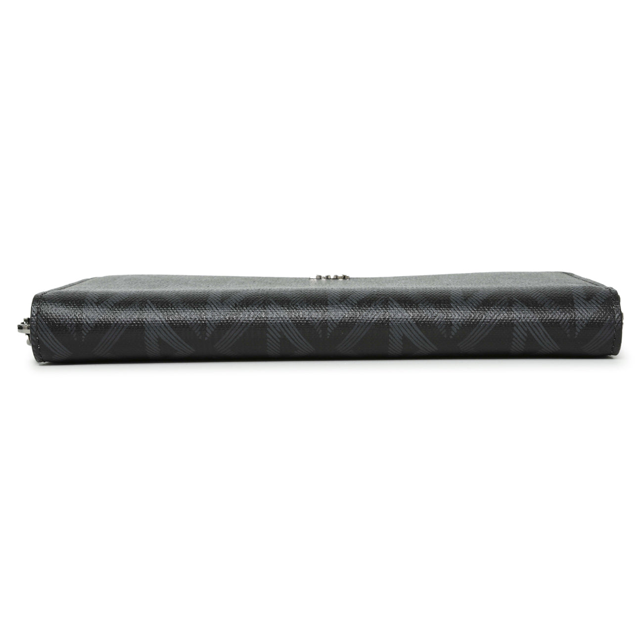 Christian Dior Black CD Diamond Canvas Zipped Long Wallet Christian Dior Black CD Diamond Canvas Zipped Long Wallet
