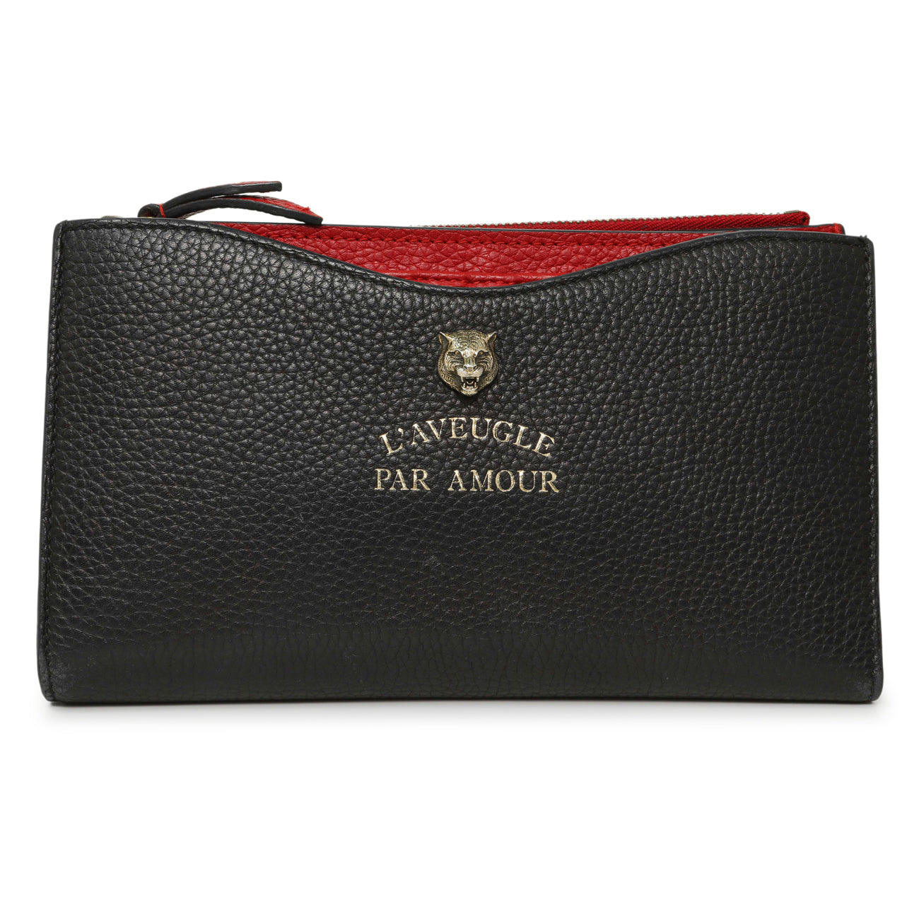 Gucci Black Calfskin Animalier Travel Organizer – Modaselle