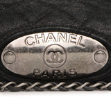 Chanel Black Cowhide Paris Dallas Double Flap
