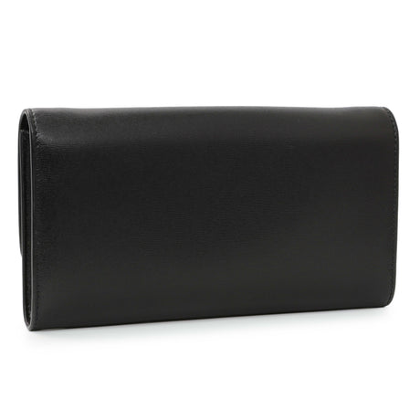 Salvatore Ferragamo Black Gancini Chain Wallet Handbags Salvatore Ferragamo
