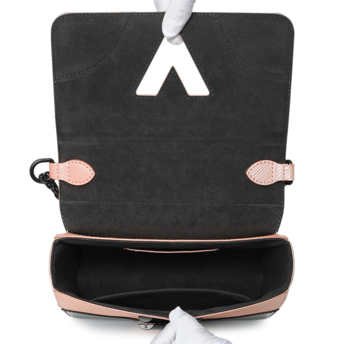 Louis Vuitton Rose Nacre Epi Leather Twist MM