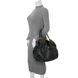Louis Vuitton Black Monogram Mahina L Handbags Louis Vuitton
