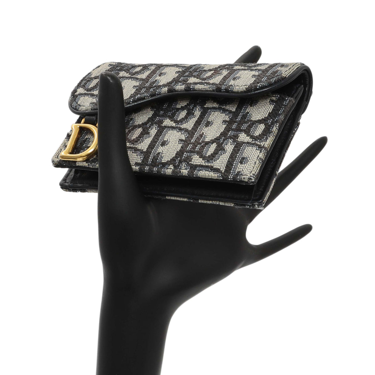 Christian Dior Oblique Saddle Card Holder Accessories Christian Dior