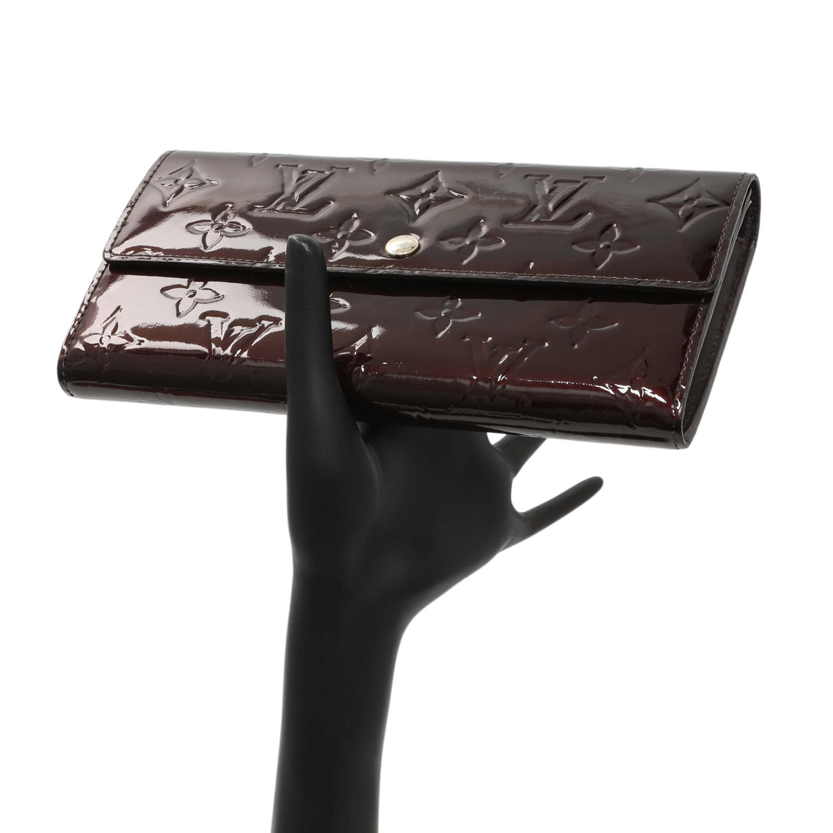 Louis Vuitton Amarante Vernis Sarah Wallet Accessories Louis Vuitton