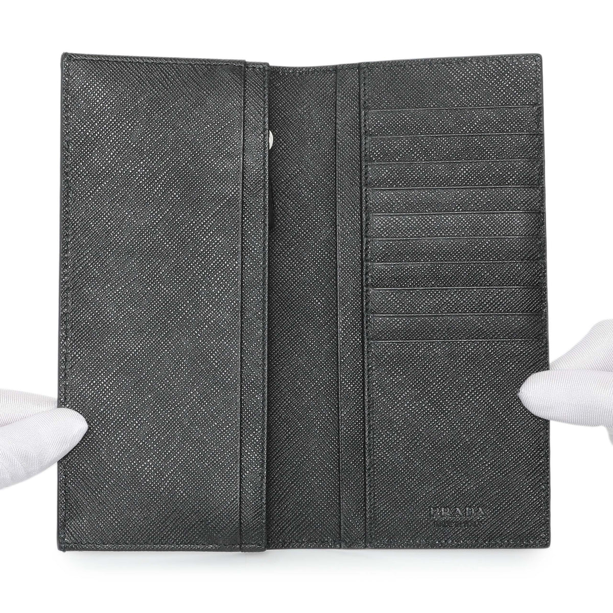 Prada Saffiano Bifold Long Wallet