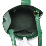 Louis Vuitton Green Epi Cluny Handbags Louis Vuitton