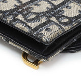 Christian Dior Oblique Saddle Card Holder Accessories Christian Dior
