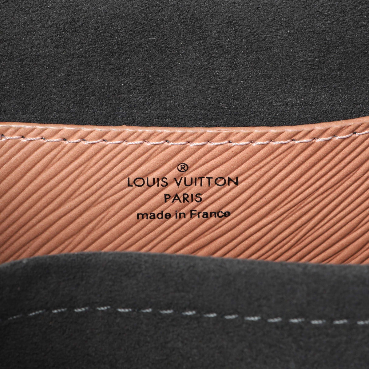 Louis Vuitton Rose Nacre Epi Leather Twist MM