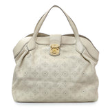 Louis Vuitton Ivory Mahina Cirrus MM Handbags Louis Vuitton