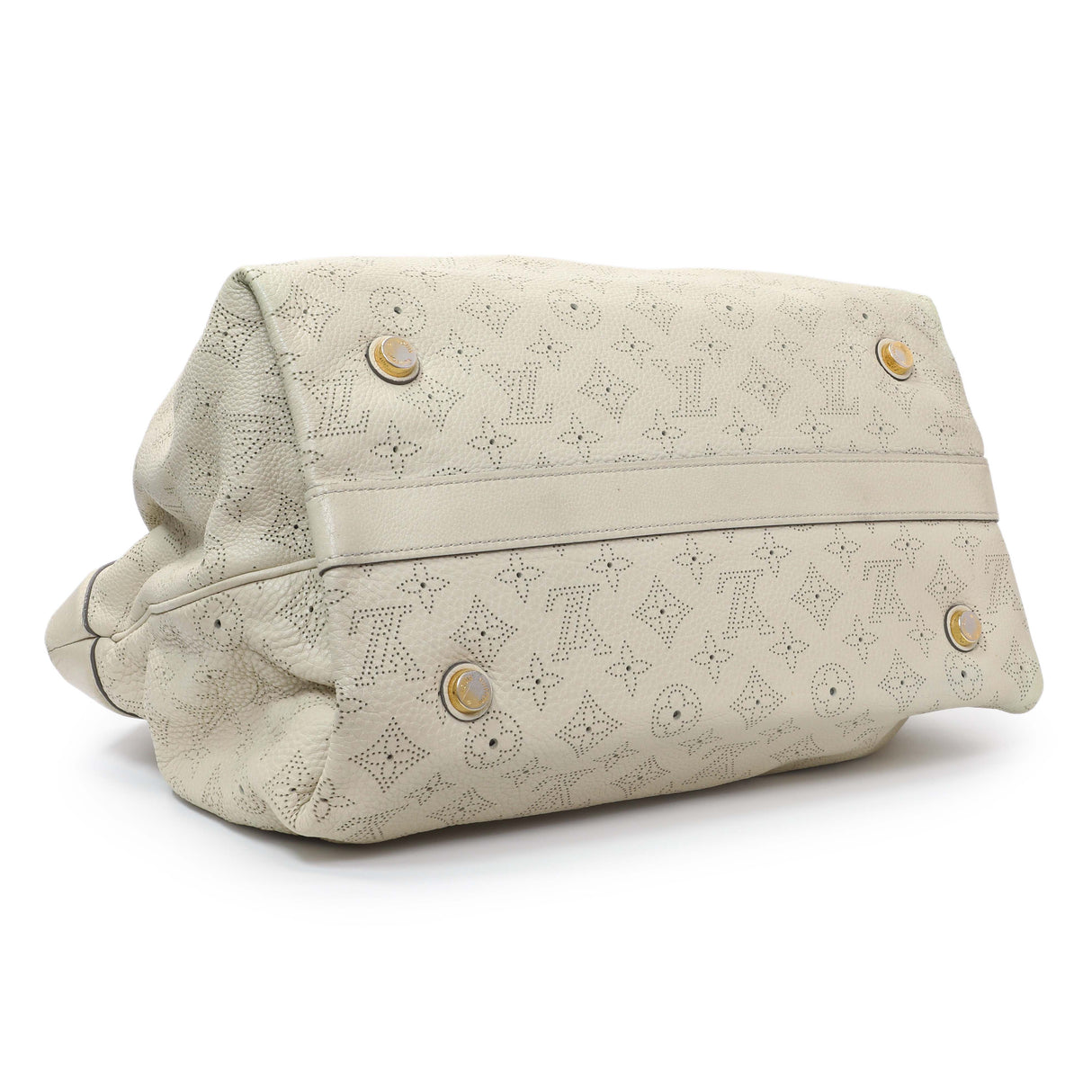 Louis Vuitton Ivory Mahina Cirrus MM Handbags Louis Vuitton