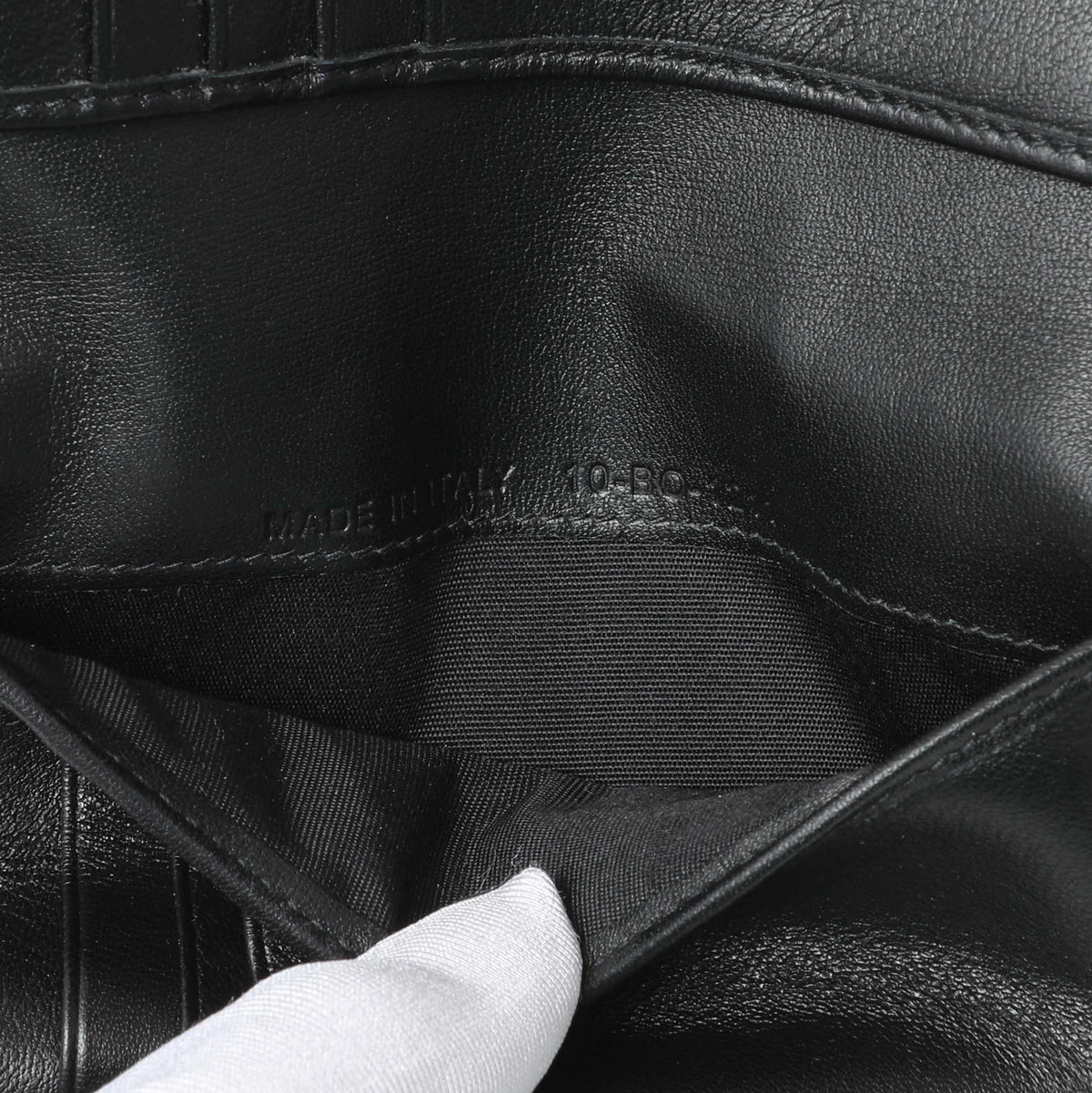 Christian Dior Black Calfskin Oblique Galaxy Long Bifold Card Holder Accessories Christian Dior