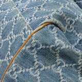 Gucci Denim Monogram Medium Sukey Boston Handbags Gucci