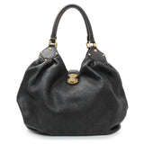 Louis Vuitton Black Monogram Mahina L Handbags Louis Vuitton