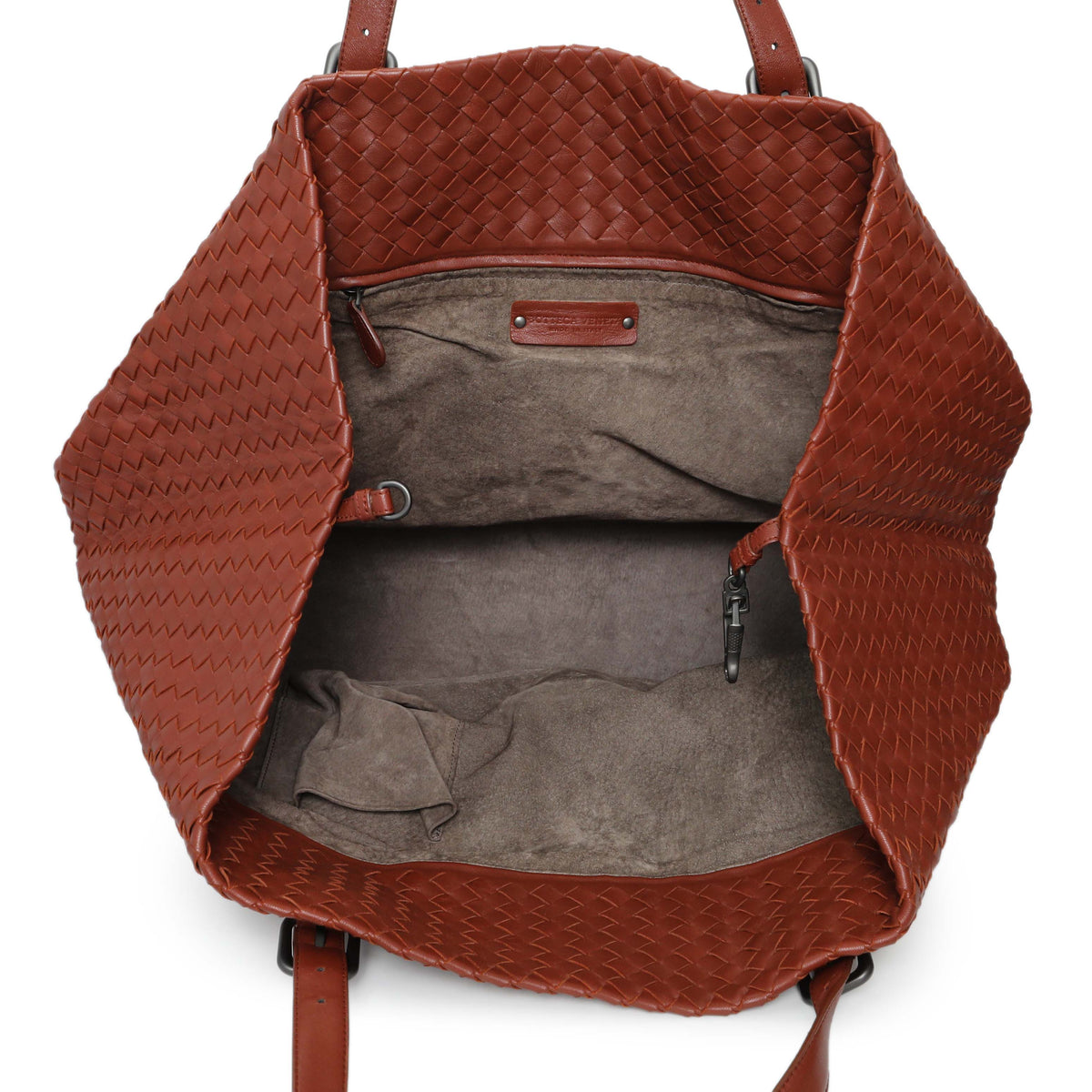Bottega Veneta Brique Nappa Intrecciato Cesta Tote Bag Handbags Bottega Veneta