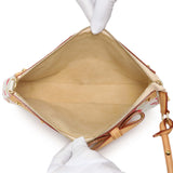 Louis Vuitton White Cherry Blossom Pochette Accessoires Handbags Louis Vuitton